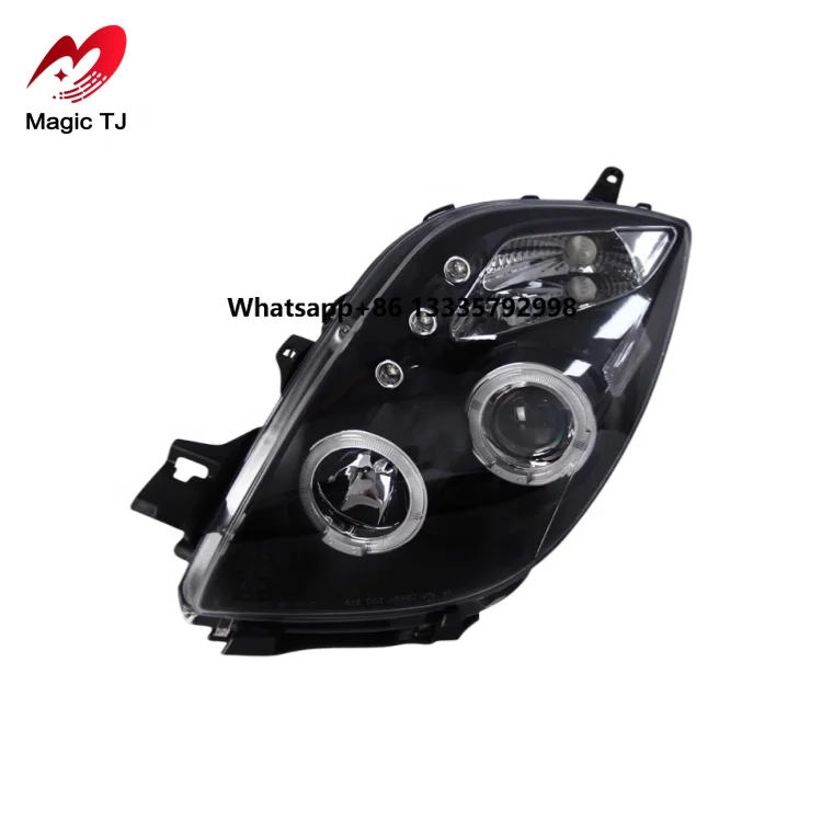 

Factory Wholesale for Toyota for Yaris LED Headlight Assembly 2008-2012 Modified Angel Eye Lens Xenon 6000k Color Temperature