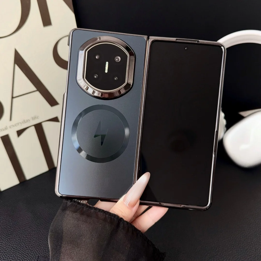 For Huawei Mate X7 X6 X5 X3 Case Shockproof Protector Fashion Plated AG back Lightning Magsafe Circle Protector Phone Cover view 2