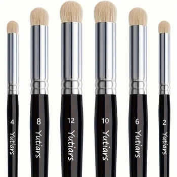 페인트 브러시 세트, 미니어처 아트 페인팅, 아크릴, 수채화용 미세한 디테일의 나무 손잡이 브러시 - 마이크로 디테일링 및 드라이브러시