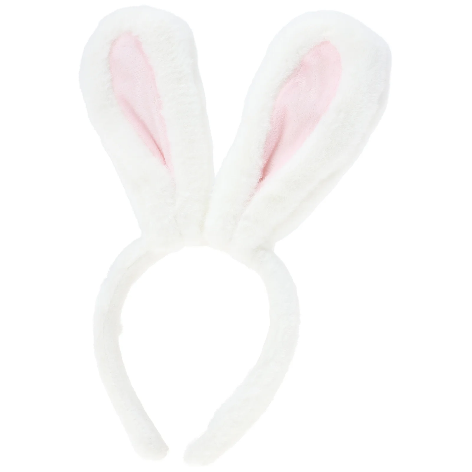 Bunny Ear Headband Rabbit Hairband Fashion Cosplay Supply Party Accessory Festival Props Plush Headpiece Costume