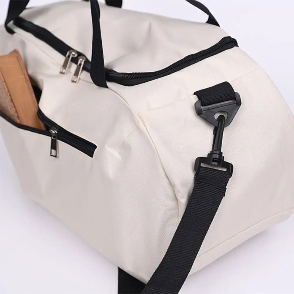 Trendy Large Capacity Travel Duffle Bag Waterproof Handheld Travel Luggage Bag Sports Business Trip Messenger Bag Men
