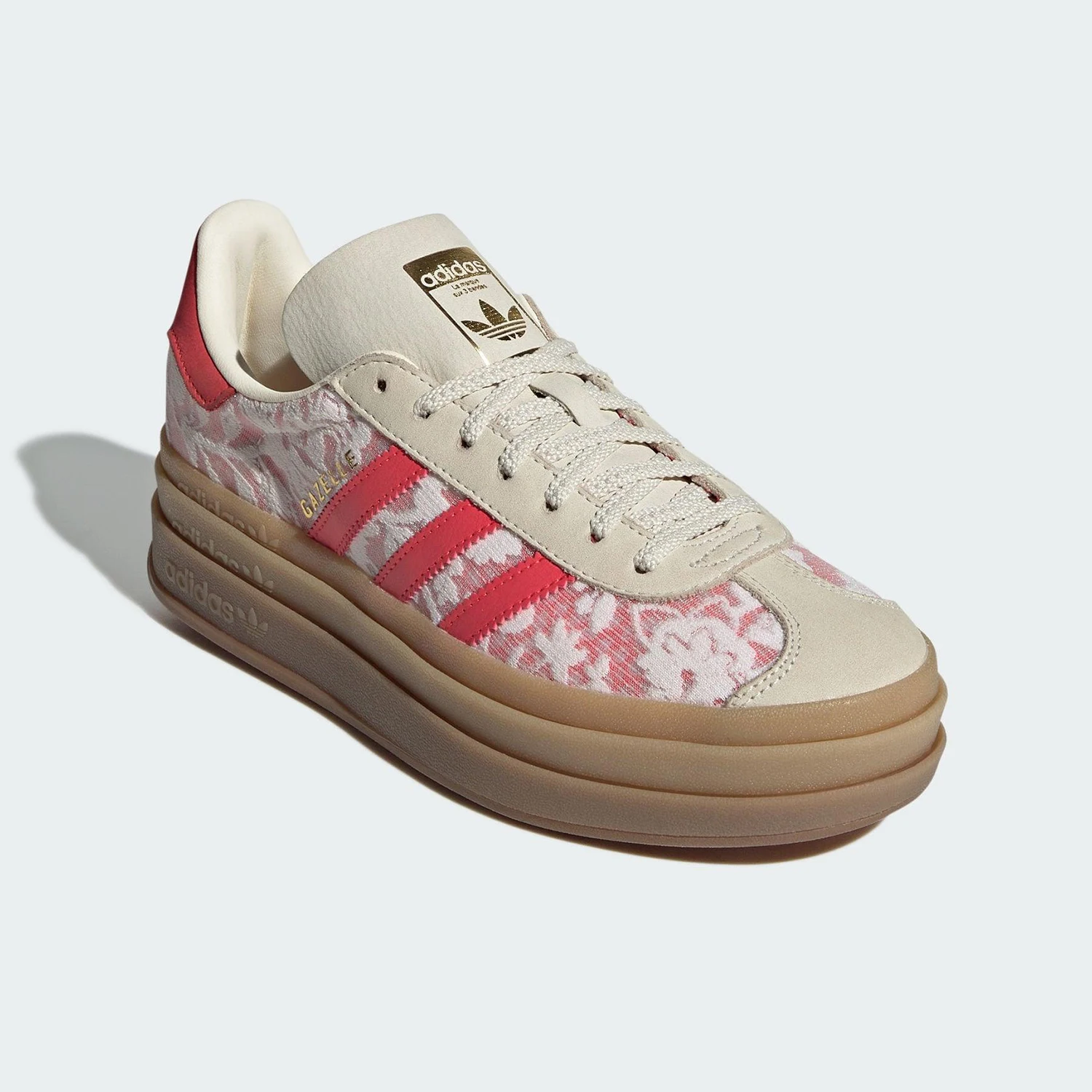 حذاء رياضي كاجوال نسائي من Adidas أصلي ذو نعل سميك JR8885