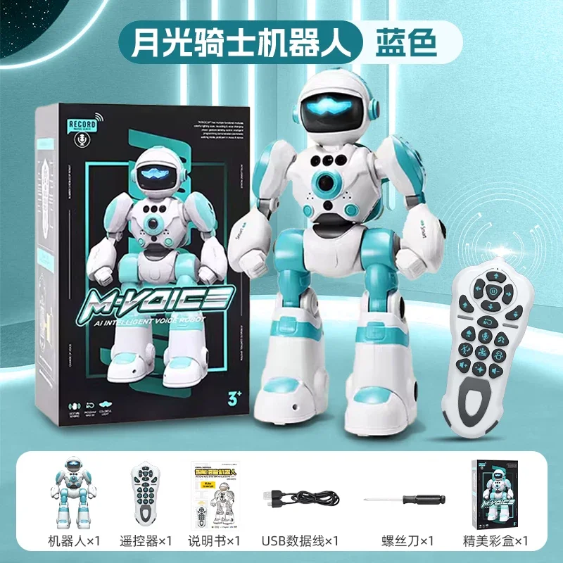 Télécommande vocale IA, robot intelligent capable de tenir des conversations, jouets électriques, compagnie, jouets tendance, ornements, cadeau