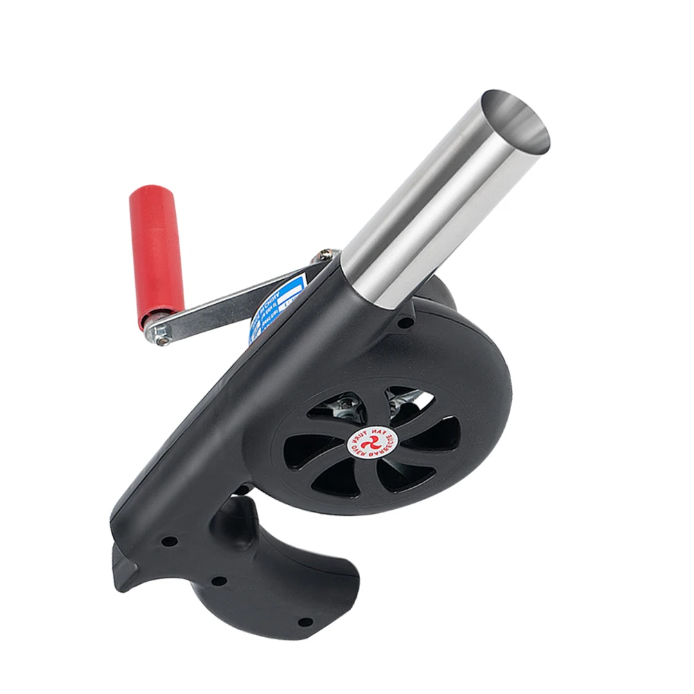 

Handheld Fire Blower BBQ Fan Stainless Steel Camping Accessories Portable Grill Tool Outdoor Picnic Party Durable Lightweight