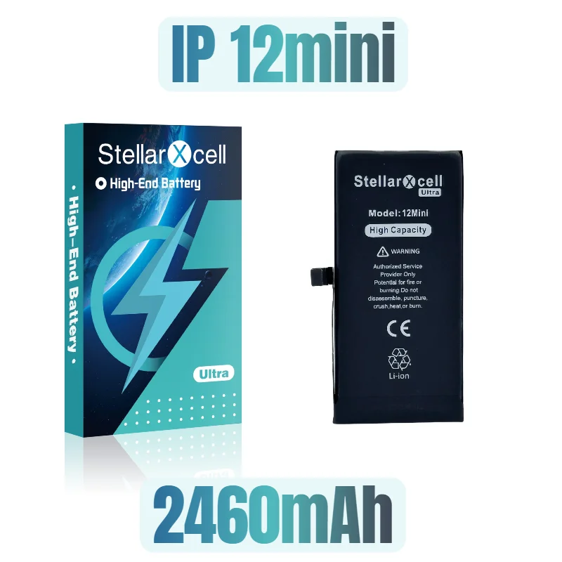 StellarXcell Ultra High capacity batterij 7037 TI voor iPhone 7 8 X XR XRMAX XS 11 12 Pro 13 mini 14 Plus 15 Pro Max met gratis gereedschap