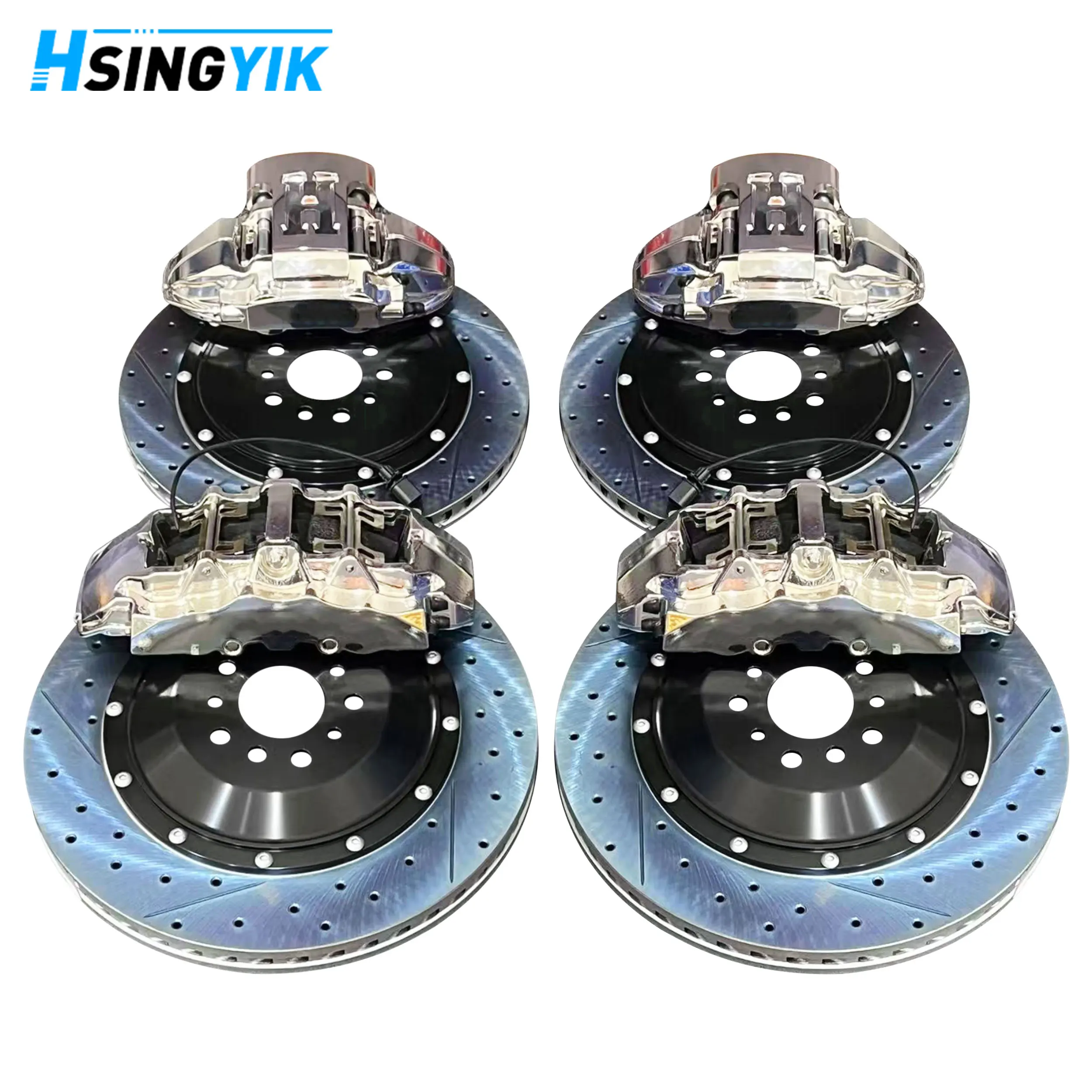 Sport Car High Temp Pads Ventilated Break Rotors Big Brake Kit For Mercedes Benz A45 CLA45 AMG