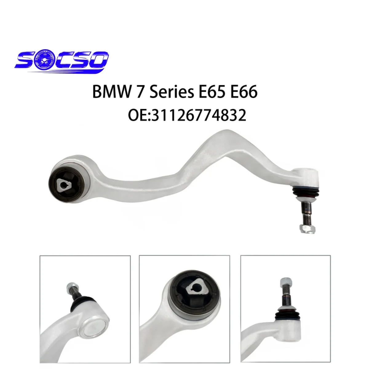 

Передний нижний рычаг управления для BMW серии 7 (E65 E66) 31126774831 31126774832 31126756101 31126756102 31126760519 31126760520