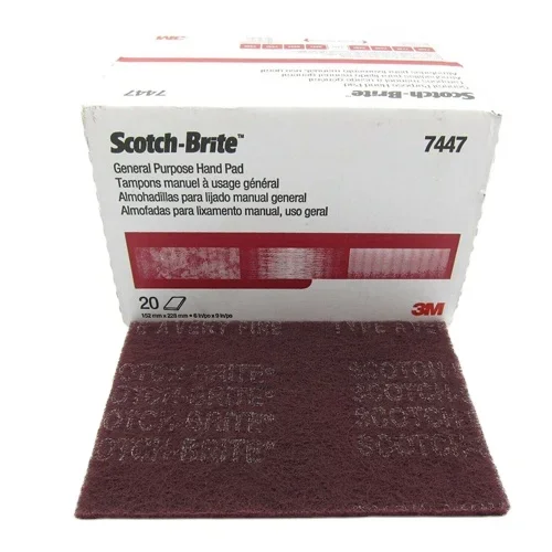 brite 7447 Car Repair Primer Grinding Polishing Water Abrasive Paper Hand Sanding scouring pad