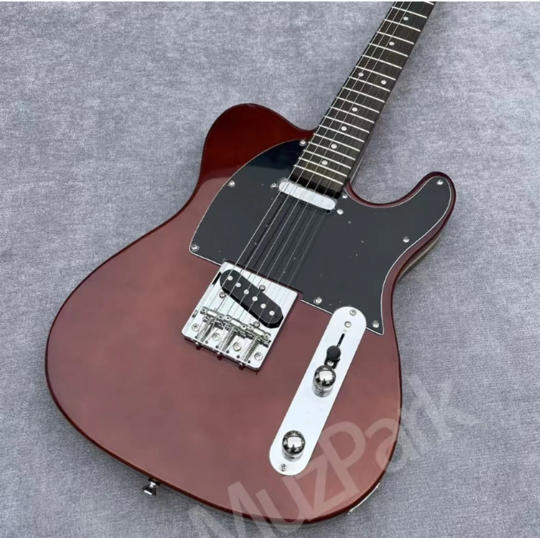 Golden edge, back with a stringed electric guitar, perfect sound quality, supports customization