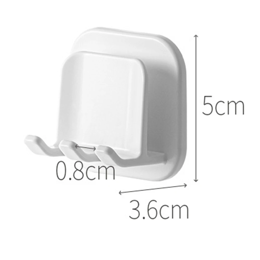 

Wall Mounted Self-Adhesive Toothbrush Holder Bathroom Tooth Brush Toothpaste Organizers Stand Bathroom Accessories