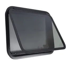 RV Emergency Window Tempered Glass Aluminum Alloy Anti Crack UV  Rv Push Out Window for Cargo Horse Trailer Campers