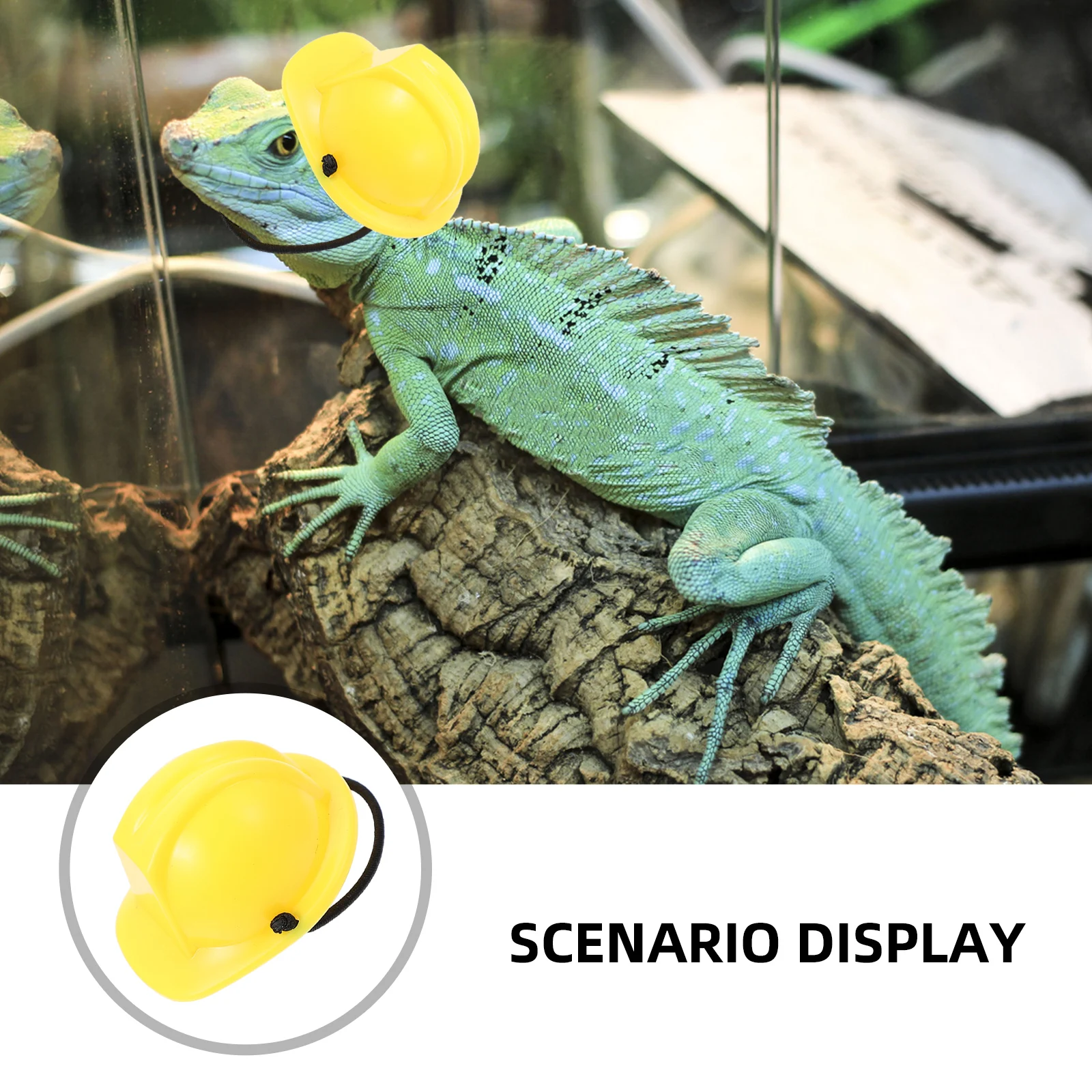 Stylish Small Reptile Pet Safety Gear for Lizard Snake Lightweight Plastic Protective Decorative Crawl Pet Fashion