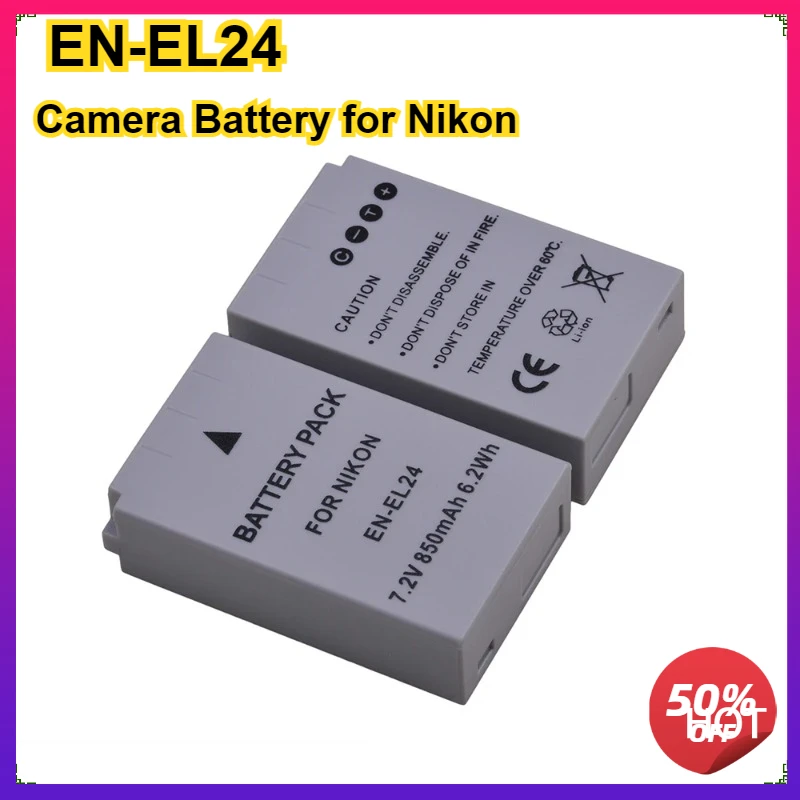 2Pc 7.2V 850Mah EN-… - image