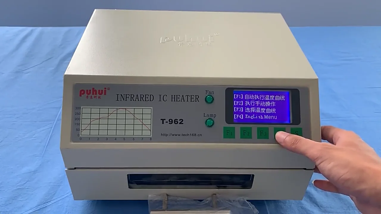 Reflow Soldering Oven T-962  Infrared IC Heater For Circuit Board PCB BGA Rework Station