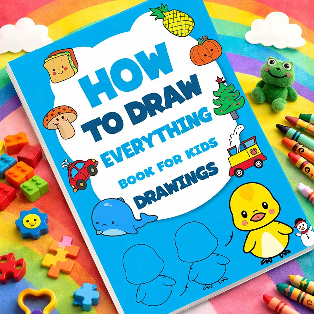 Drawing Books For Kids Learn To Draw Everything Simple Steps Boost Creativity Art Learning