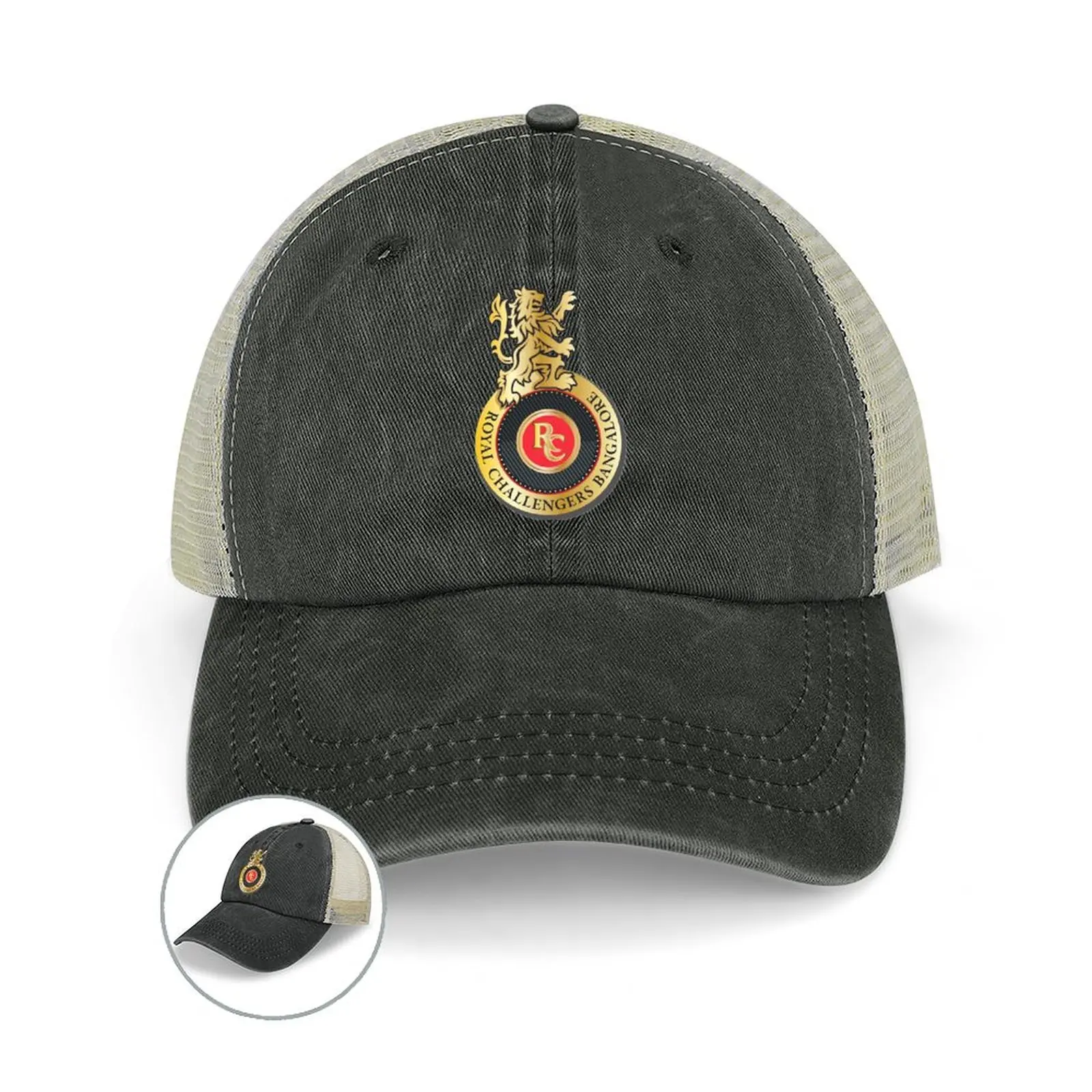 ROYAL CHALLENGERS BANGALORE Cowboy Hat Hat Baseball Cap Cosplay Fashion Beach Men's Women's