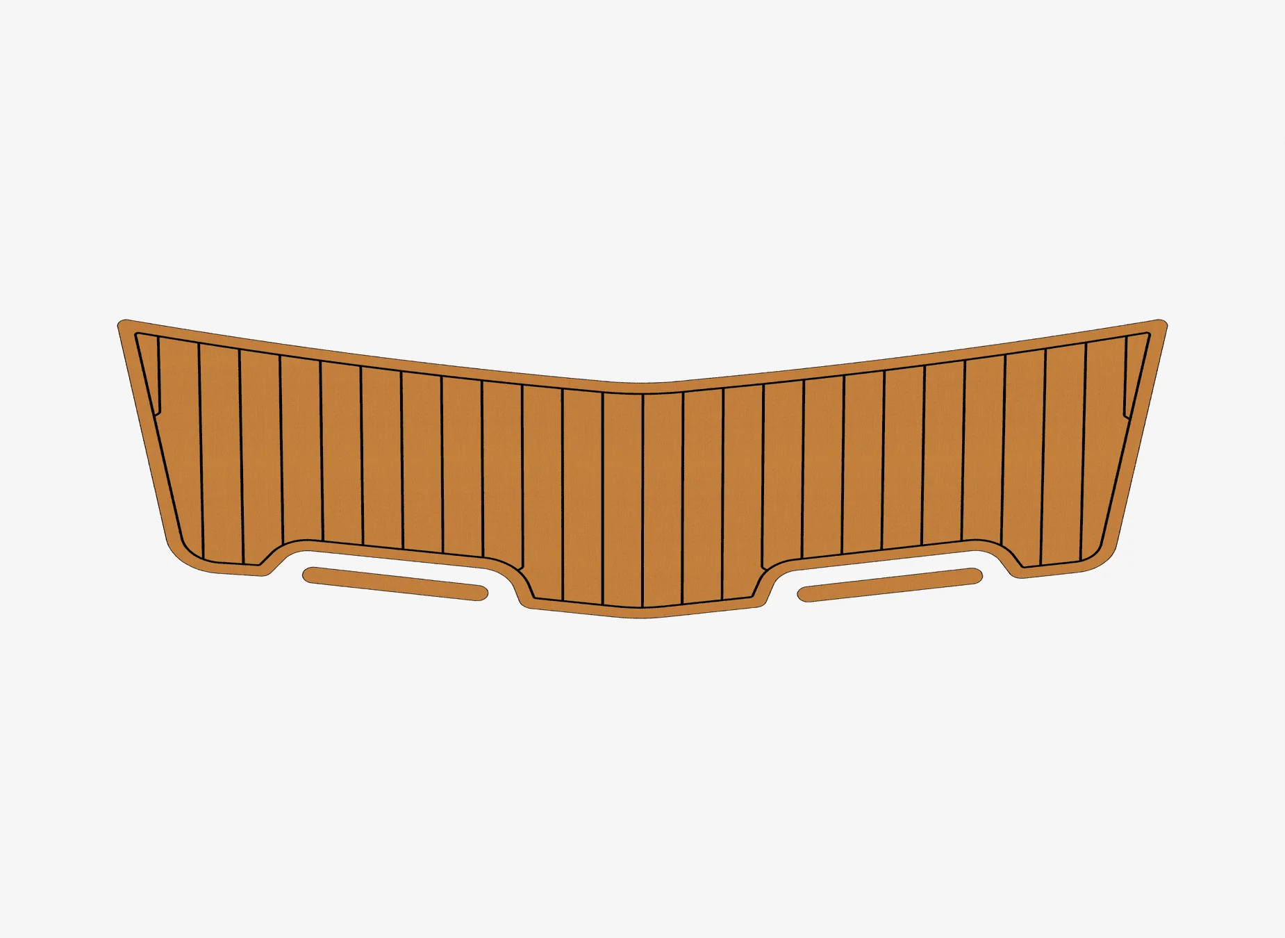 Non-Slip EVA Faux Teak Marine Mat Self-Adhesive 6mm Yacht Cockpit Pad for 2006-2012 Mastercraft X15 SP Boat Decking Easy Install