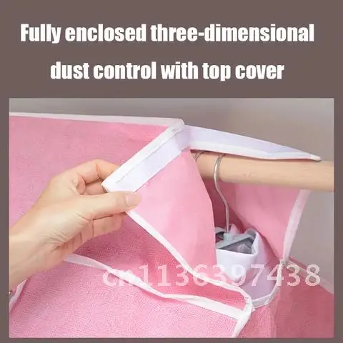 Jumbo Clothes Cover with zipper Stereoscopic Waterproof Dustproof Garment Covers for Outer Panding Dress Coat Cloth Big Cover