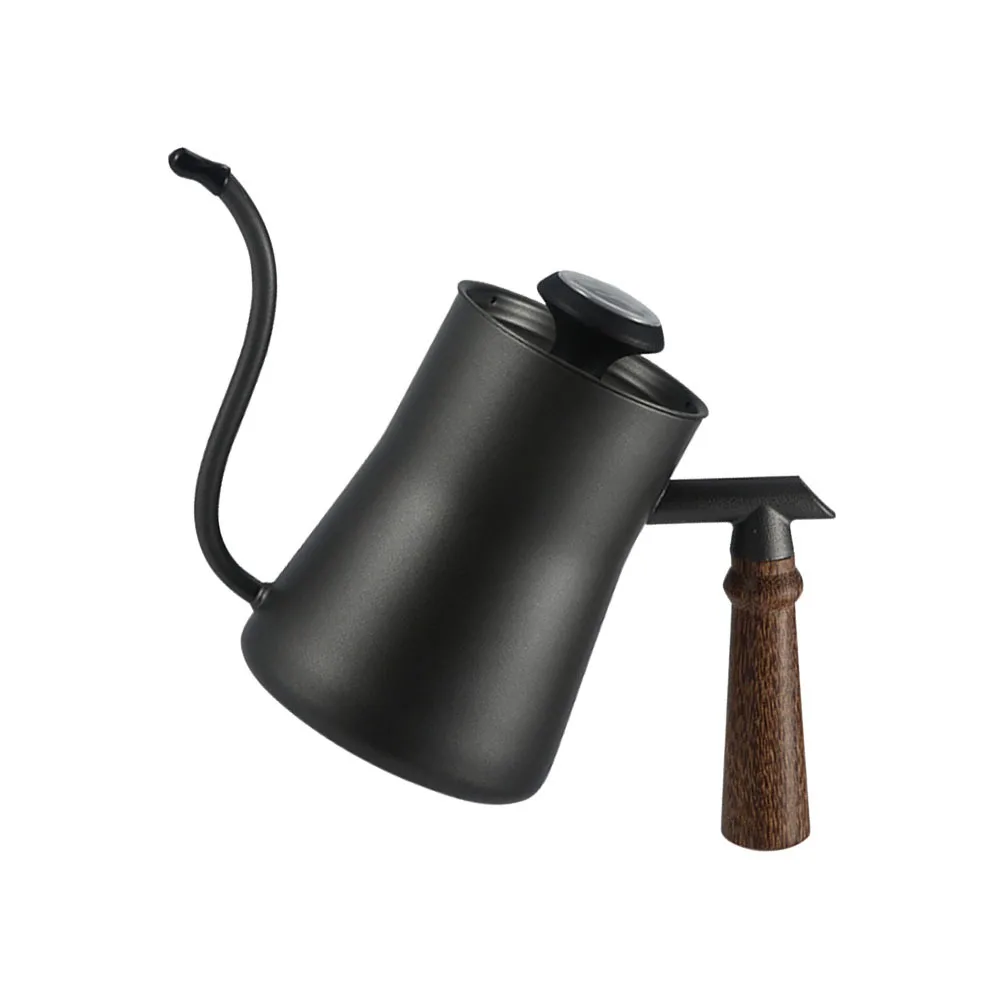 

1Pcs Temperature Control Hand Punch Coffee Pot 550ml Stainless Steel Teapot Home Kettle Water Drip Coffee Kettle