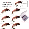 6Pcs-Red-Size16