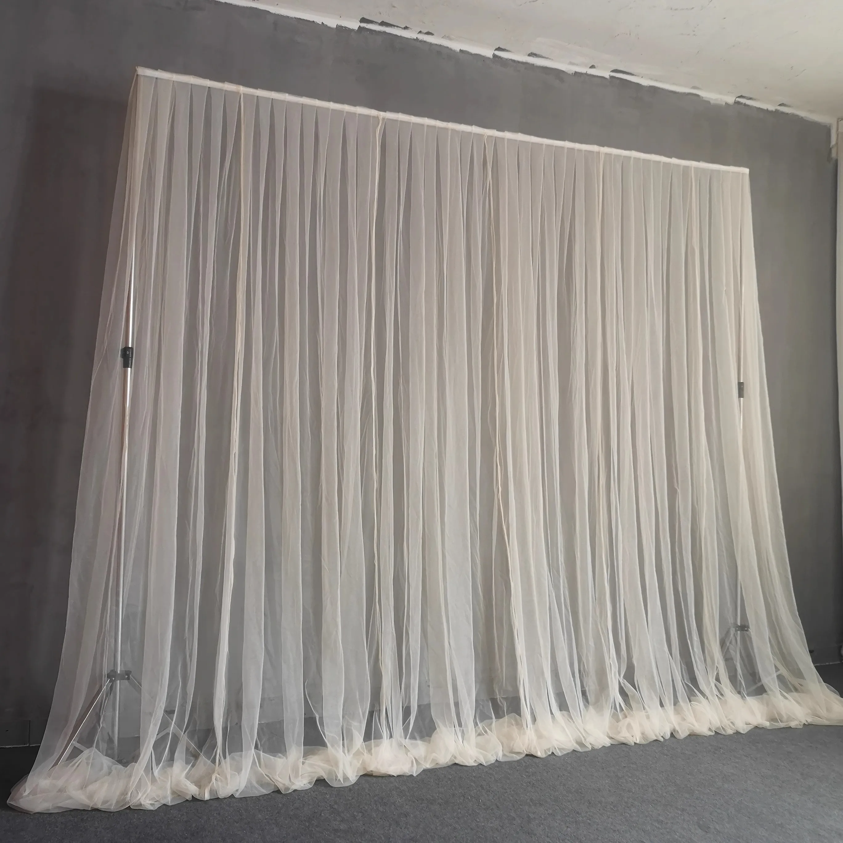 طرحة الزفاف خلفية الستار عيد ميلاد رياض الأطفال خلفية الديكور خلفية الستائر النسيج الديكور لاستحمام الطفل #6