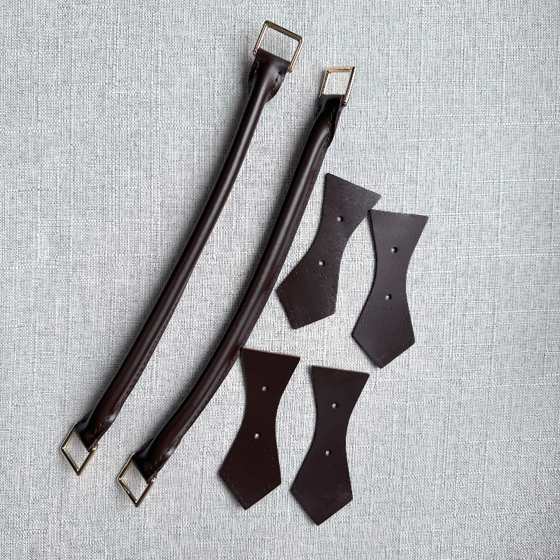 100% Genuine Leather Handles Replacement for LV Speedy 20 25 30 35 Premium Leather Kit Handle Straps Solution