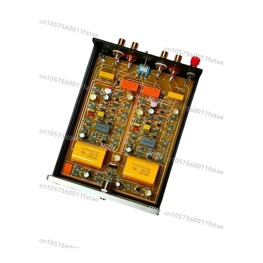 

MM/MC Dynamic Coil Magnetic Head Amplifier Low Noise Vinyl Turntable Discrete Components Class A Circuit