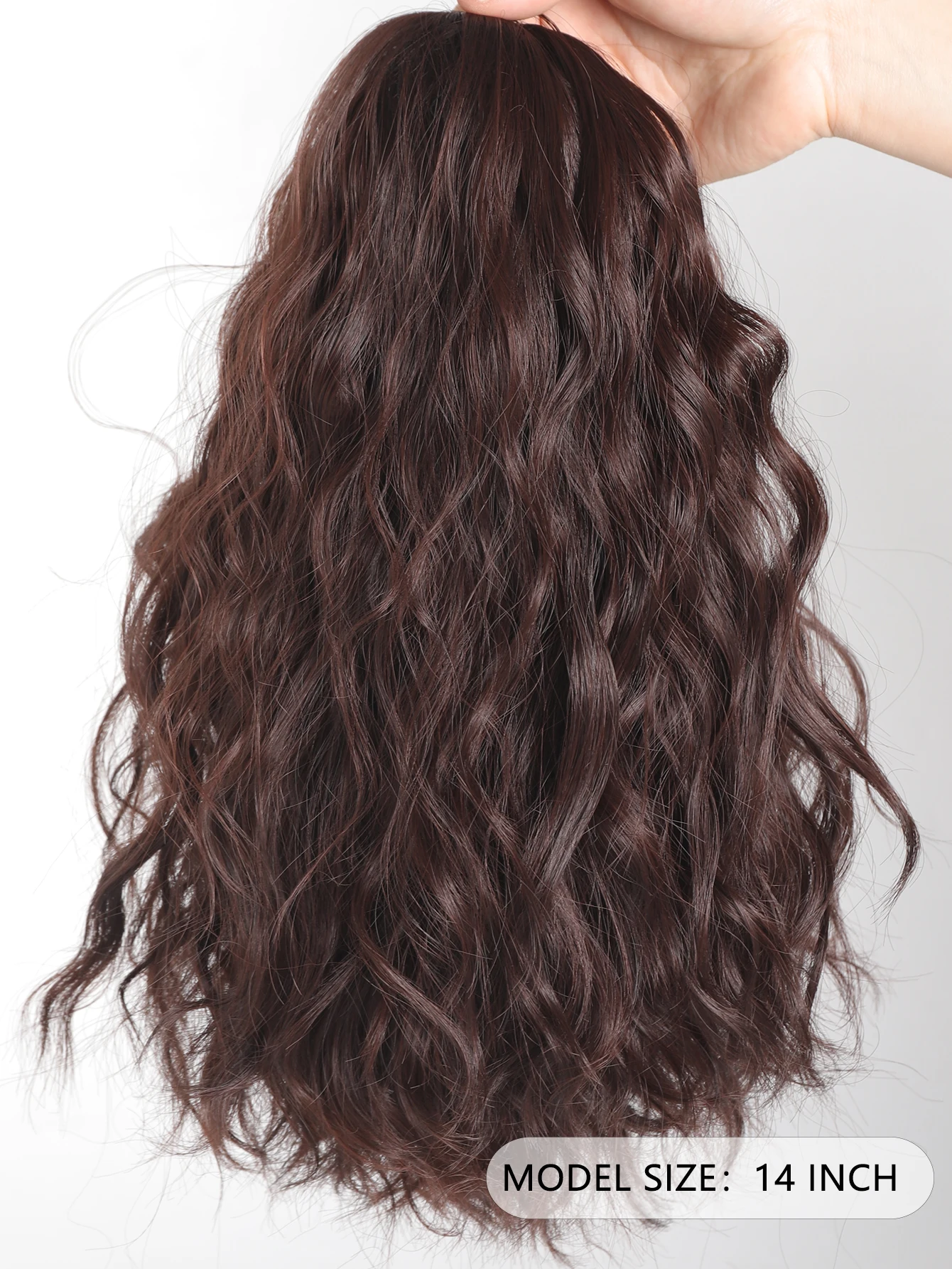 Synthetische Trekkoord Paardenstaart Extensie 14 Inch Nep Paardenstaart Krullend Hair Extensions Korte Haarstukken Voor Vrouwen