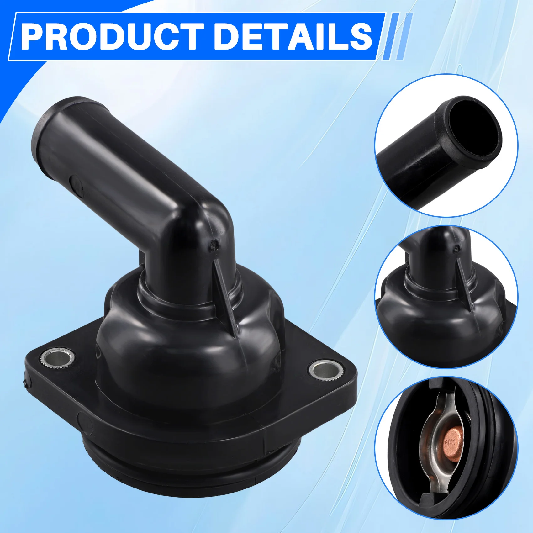 

M93K-892864T06 Корпус термостата в сборе для подвесного двигателя Mercury 75/80/90/100/115/135/150HP 8M0090819 Sierra 18-3635