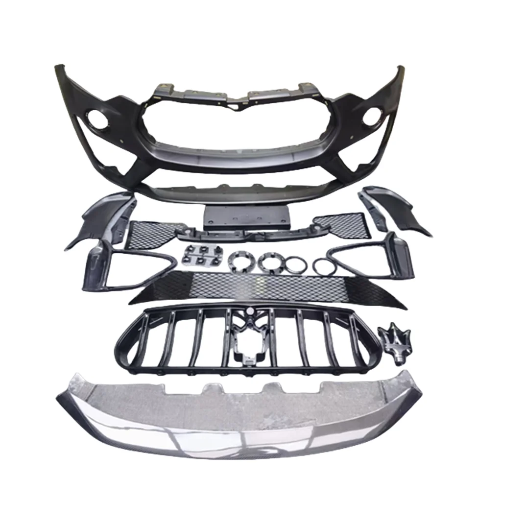 

Hot Sales for Maserati Levante Upgrade GTS Style PP Body Kit Car Bumper Front Bumper Assembly Components Grille
