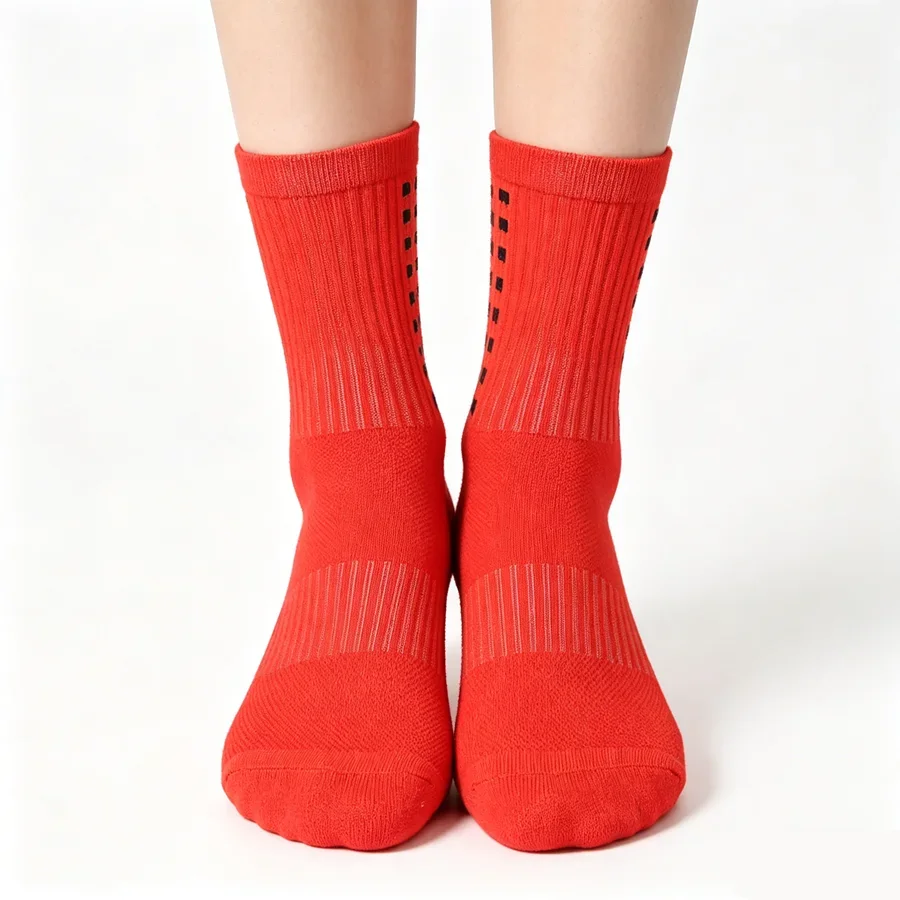 3/6/10pairs unisex anti slip grip basketball rugby socks towel bottom breathable shockproof exercise athletic sports socks