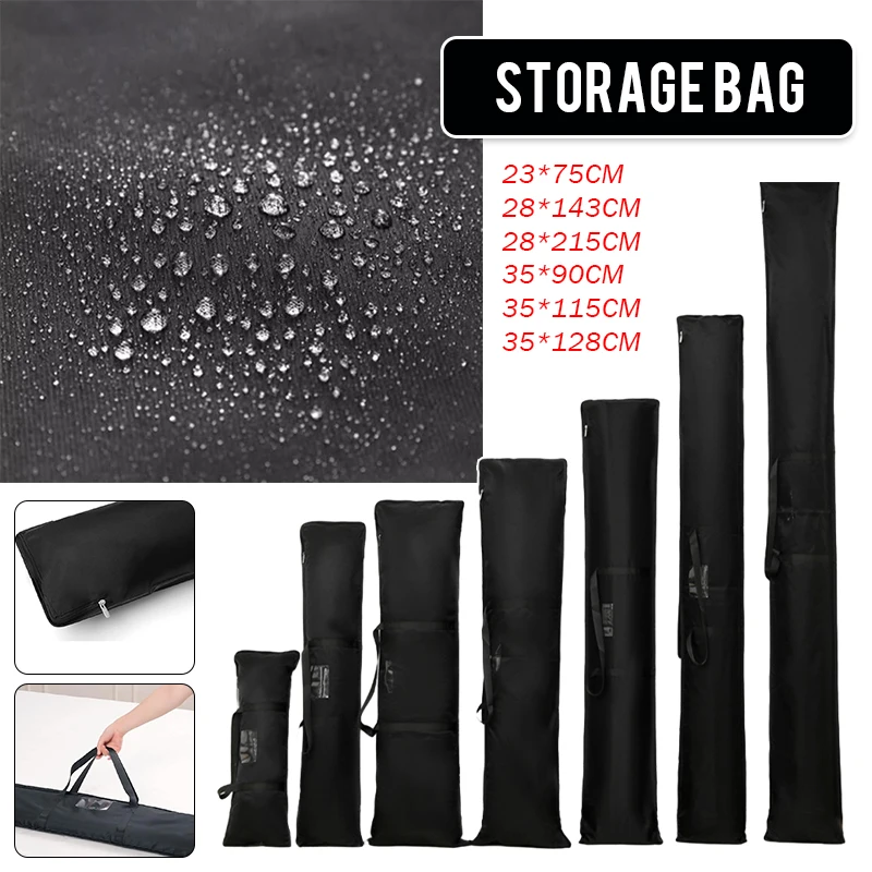 75-215cm Waterproof Storage Bag Outdoor Camping Fishing Umbrella Storage Bag Tripod Handbag Home Sleeping Mat Dustproof Bag