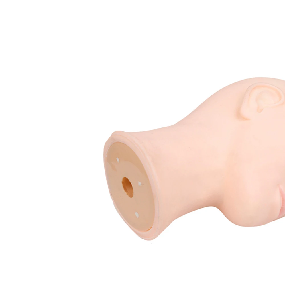 Mannelijke Mannequin Hoofd Voor Cap Display Stand Oefenpop Model Bril Kosmetiek Man Pvc Training Praktijk Kaal Poppen Maken Pruik