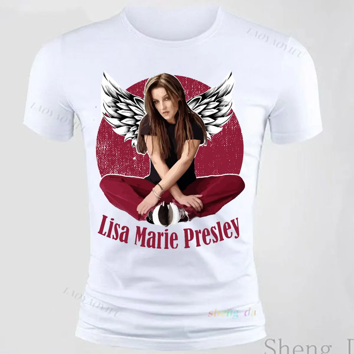 Lisa Marie Music  Presley Memory Men Women T-shirt America Famous Singer Graphic Funny Tee Tops