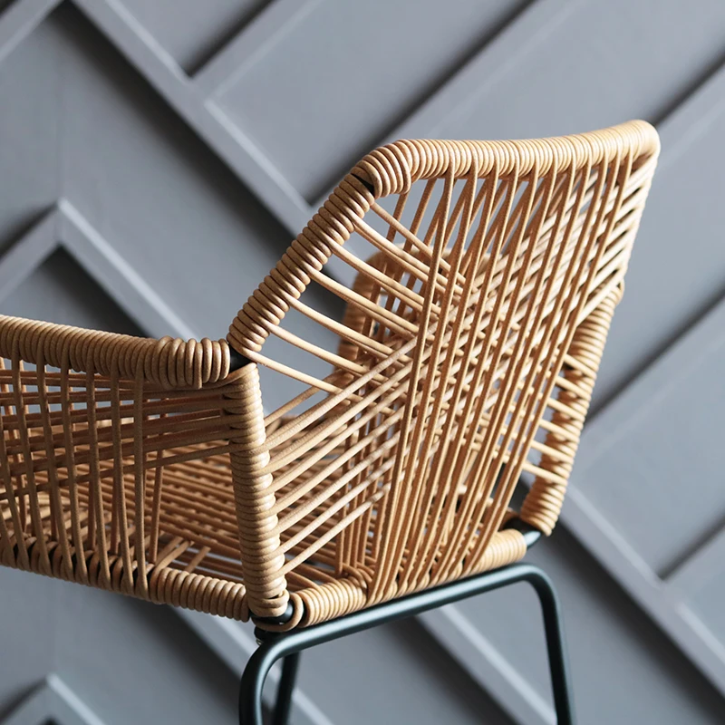 تصميم كراسي للبار فاخرة طويلة مع ظهر لمطعم الألعاب وكراسي بار حديثة وأثاث منزلي من الألومنيوم Sillas Para Comedor