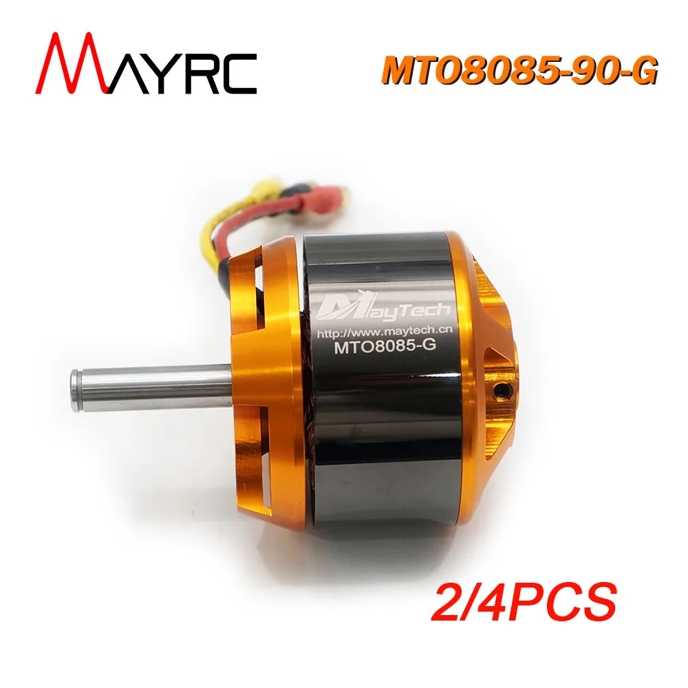 

2/4PCS MAYRC 8085 90KV Max.Current 123A Outrunner Brushless Motor for Scale Military Airplane Tool Parts RC Fixed Wing Gas Plane