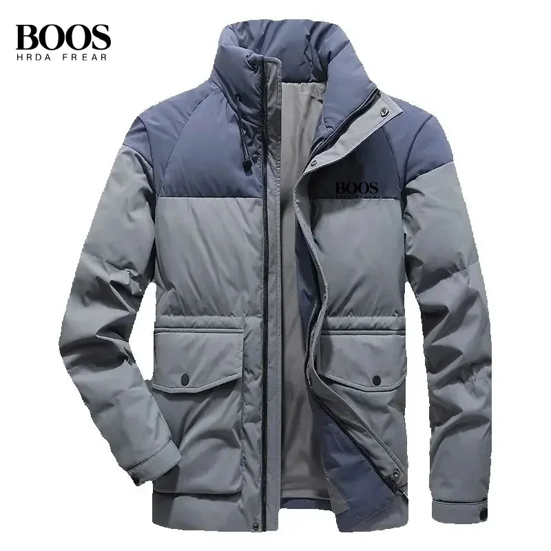 Autumn and Winter Men's High Quality Cotton Jacket New Fashionable, Casual, Warm and Versatile Top