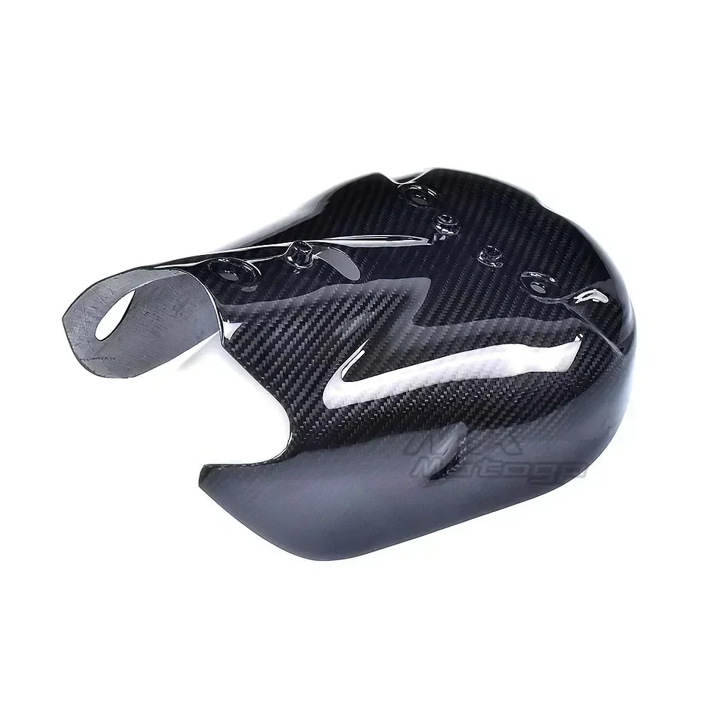 100% Carbon Fiber Exhaust Heat Shield Cover Protector For DUCATI Panigale 959 1299 V2 Motorcycle Accessories Exhaust Guard