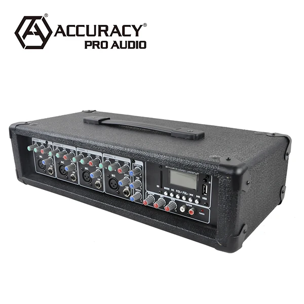 Accuracy Pro Audio PPS410L-BT Professional Pa DJ Sound System With Amplifier For Sale