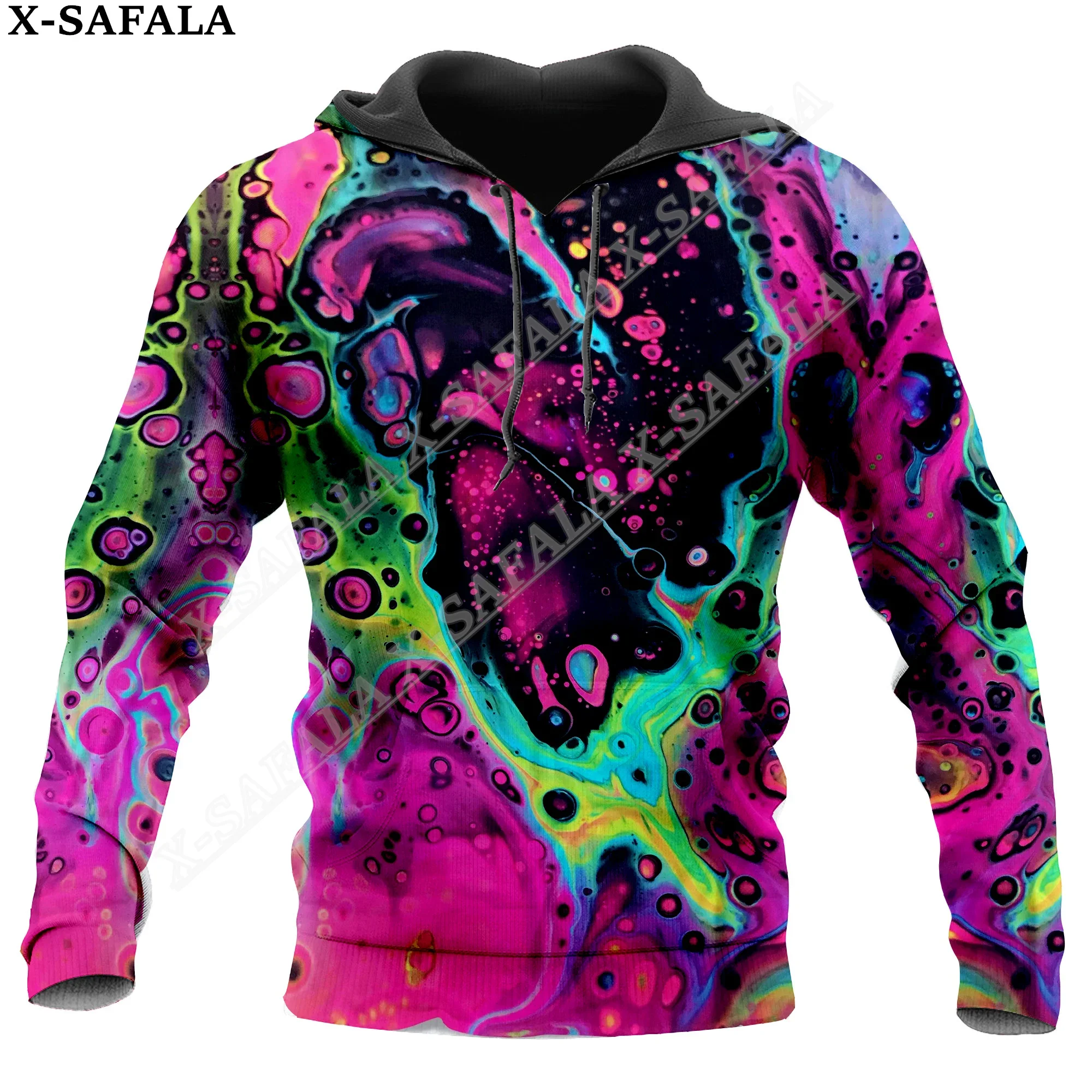 

Hippie Psychedelic Colorful Trippy 3D Print Zipper Hoodie Man Female Pullover Sweatshirt Hooded Jacket Jersey Coat Tracksuits-10