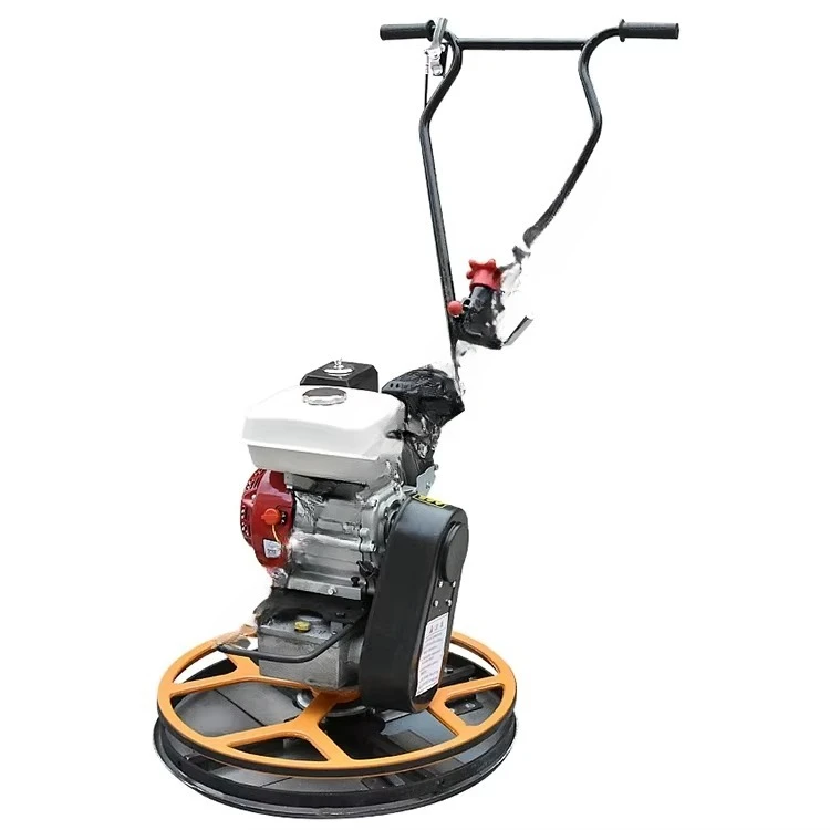 Factory Price Handheld DMR600 Petrol Ride on Concrete Leveling Power trowel, cement concrete finishing machine