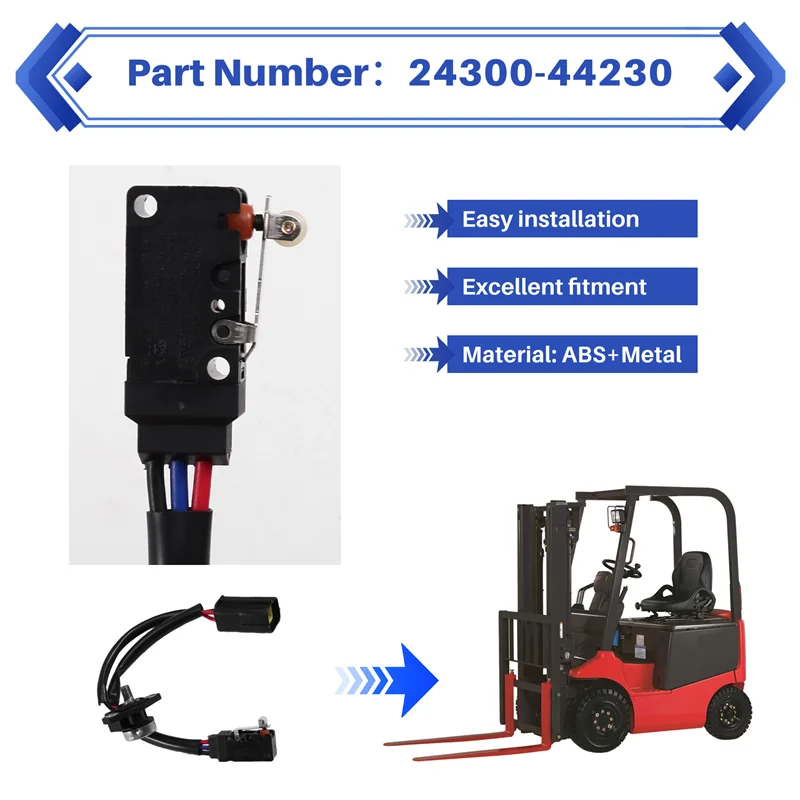 

Precisionn Premium Throttle Pedal Controller Sensor Potentiometer With Micro-Switch For Nichiyu FBR10-30 Electric Forklifts