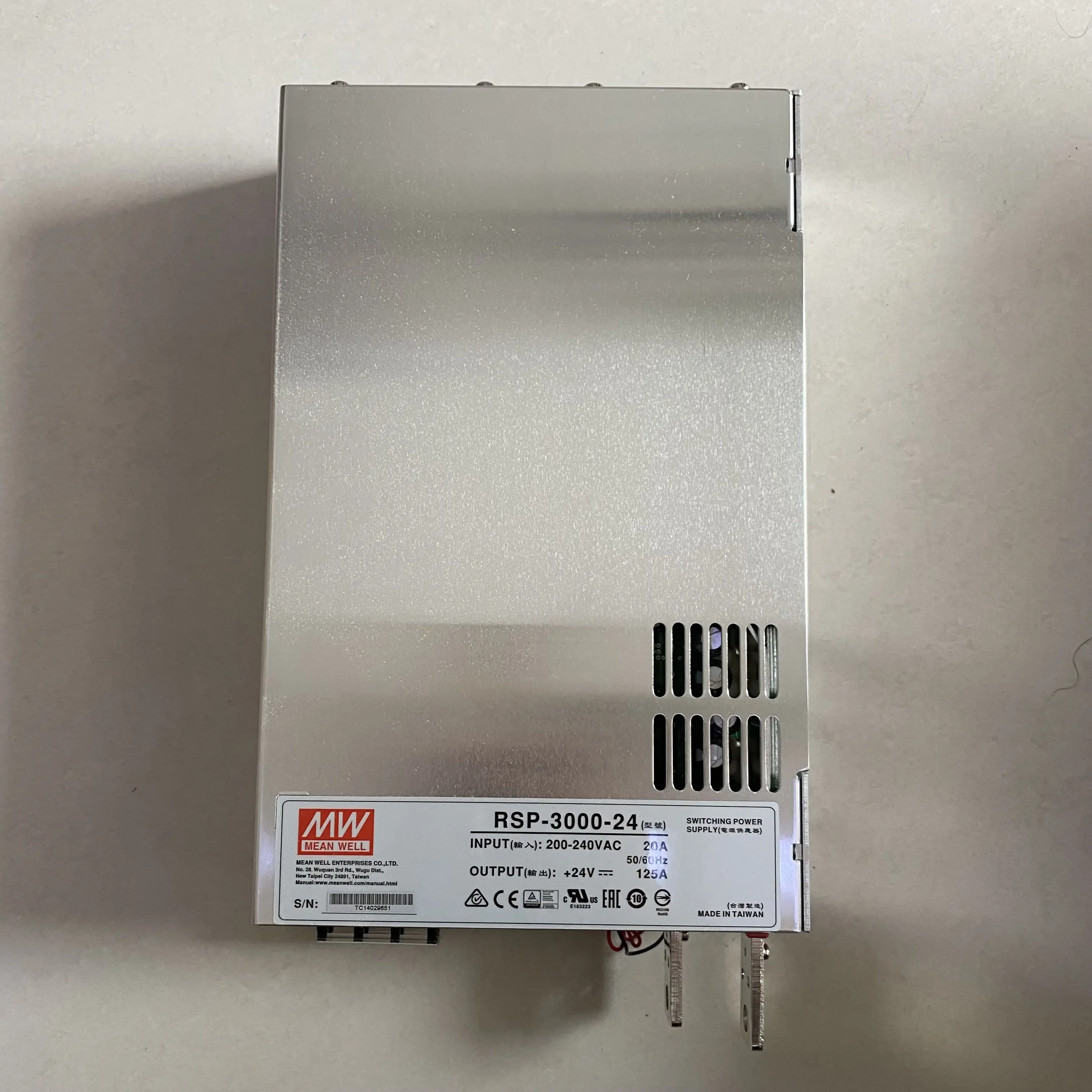 Taiwan Mingwei PFC Adjustable Voltage Parallel Power Supply RSP-3000-48 3000W 48V62.5A New