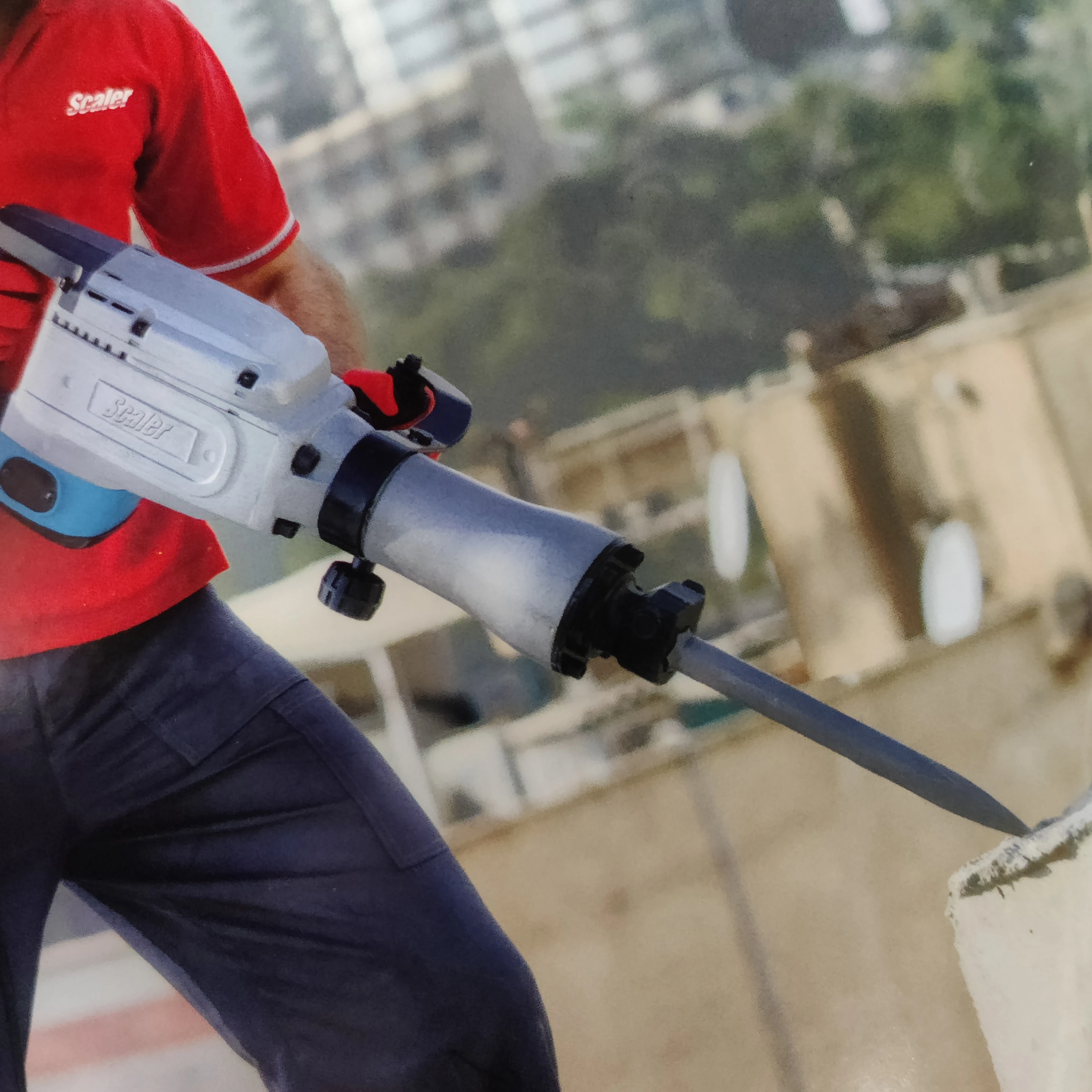 50/60Hz High Power 1450/min Electric Demolishing Hammer Demolition Hammer Drill