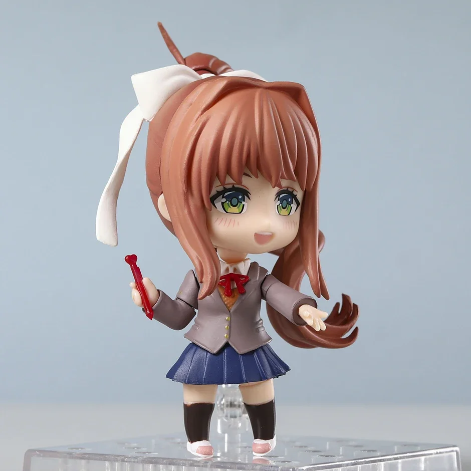 Doki Doki Literature Club! Monika 1817 PVC Action Figure Cute Figurine Toys Cartoon Collection Model Gifts