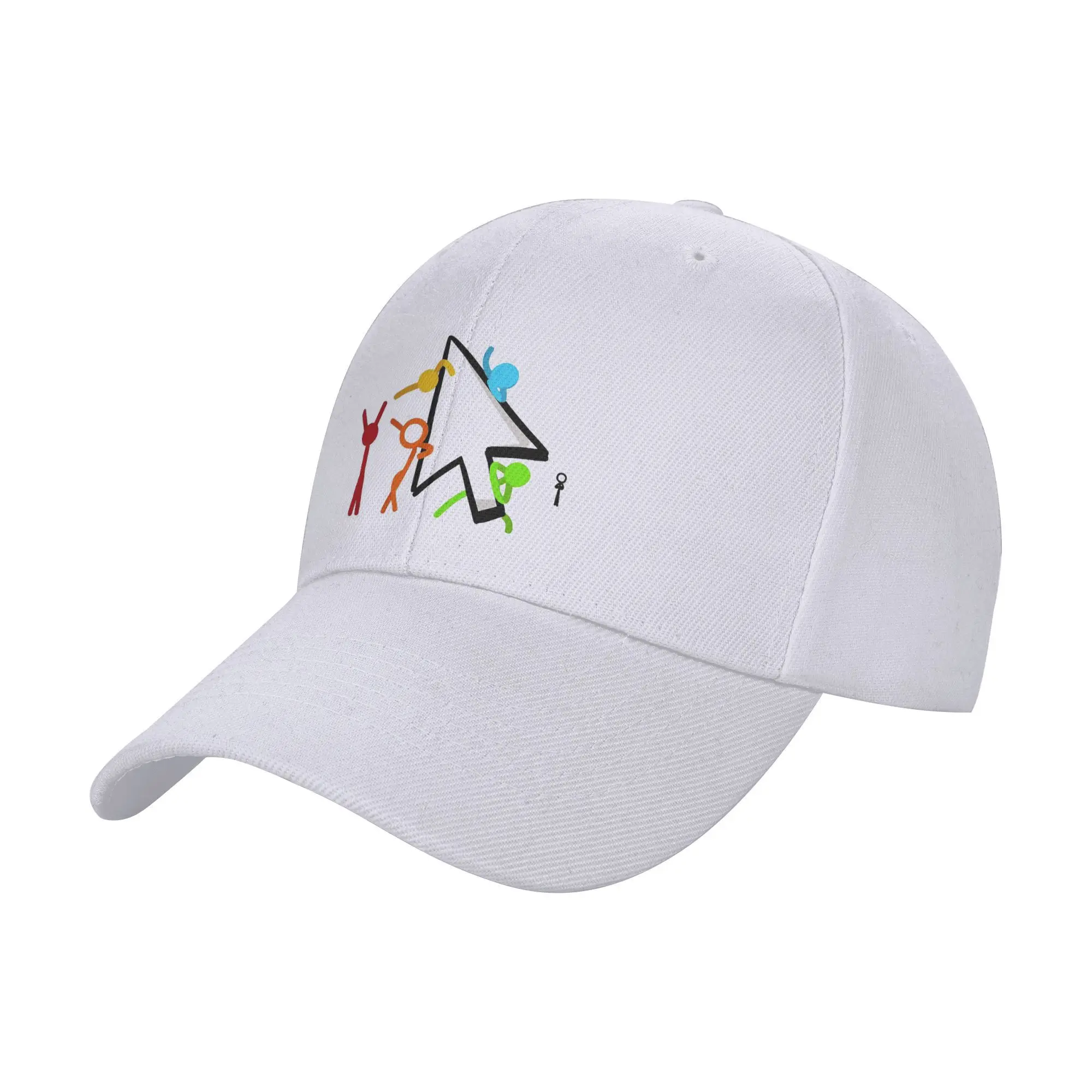 Gorras de béisbol Unisex Alan Becker figuras de cinco palos con piquete de ratón de fuego ropa de calle gorras de béisbol deportivas de verano Casquette