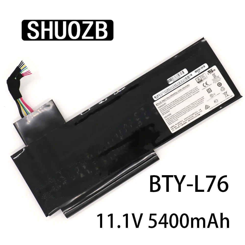 SHUOZB BTY-L76 Laptop Battery For MSI GS70 2OD 2PC 2PE 2QC 2QD 2QE GS72 MS-1771 MS-1772 MS-1773 MS-1774 MEDION X7613 MD98802