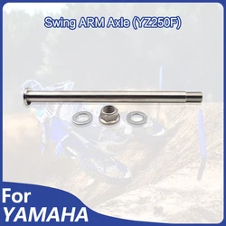 OTOM 249mm Dirt Bike SwingArm Axle Pivot Shaft Swing Arm Axis Washer Nut Set For YAMAHA WR250F 2015-2024 Motorcycle Accessories