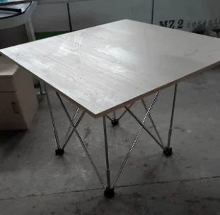 Foldable 4-8 Leg Stainless Steel Workbench Quick Telescopic Sawhorse Spider-Leg Portable Support Stand with Carry Bag