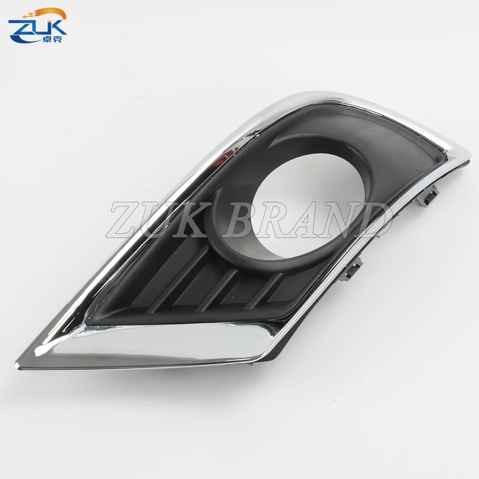 ZUK Car-Styling Chroming Front Bumper Fog Light Foglight Cover Lamp Hood For TOYOTA CAMRY AURION 2009 2010 2011 Foglamp Shell